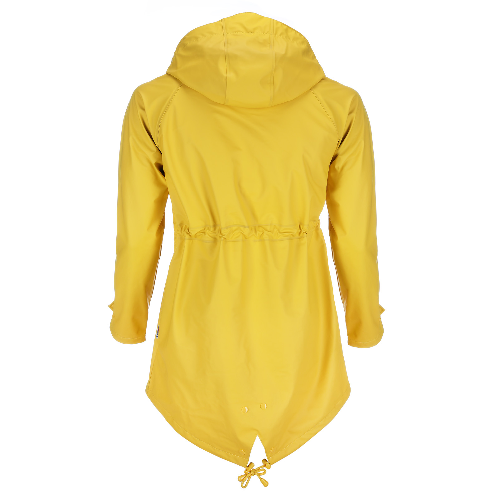 taillierter regenmantel damen